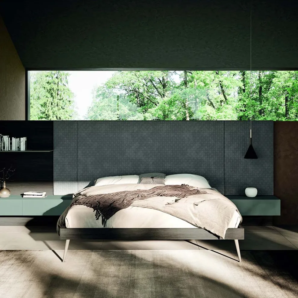 7-Elemente Schlafzimmermöbel Made in Italy - Ruby