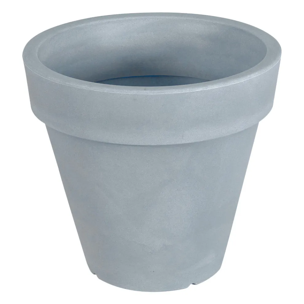 Runde farbige Gartenvase oder mit Beleuchtung Made in Italy - Avanas