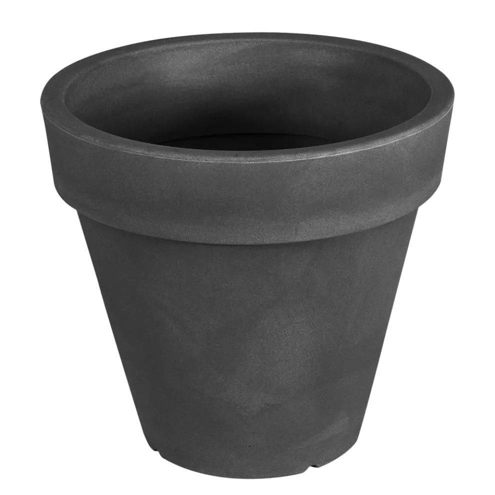 Runde farbige Gartenvase oder mit Beleuchtung Made in Italy - Avanas