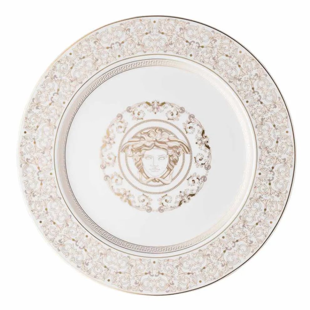 Rosenthal Versace Medusa Gala Porzellan Design Platzhalterplatte