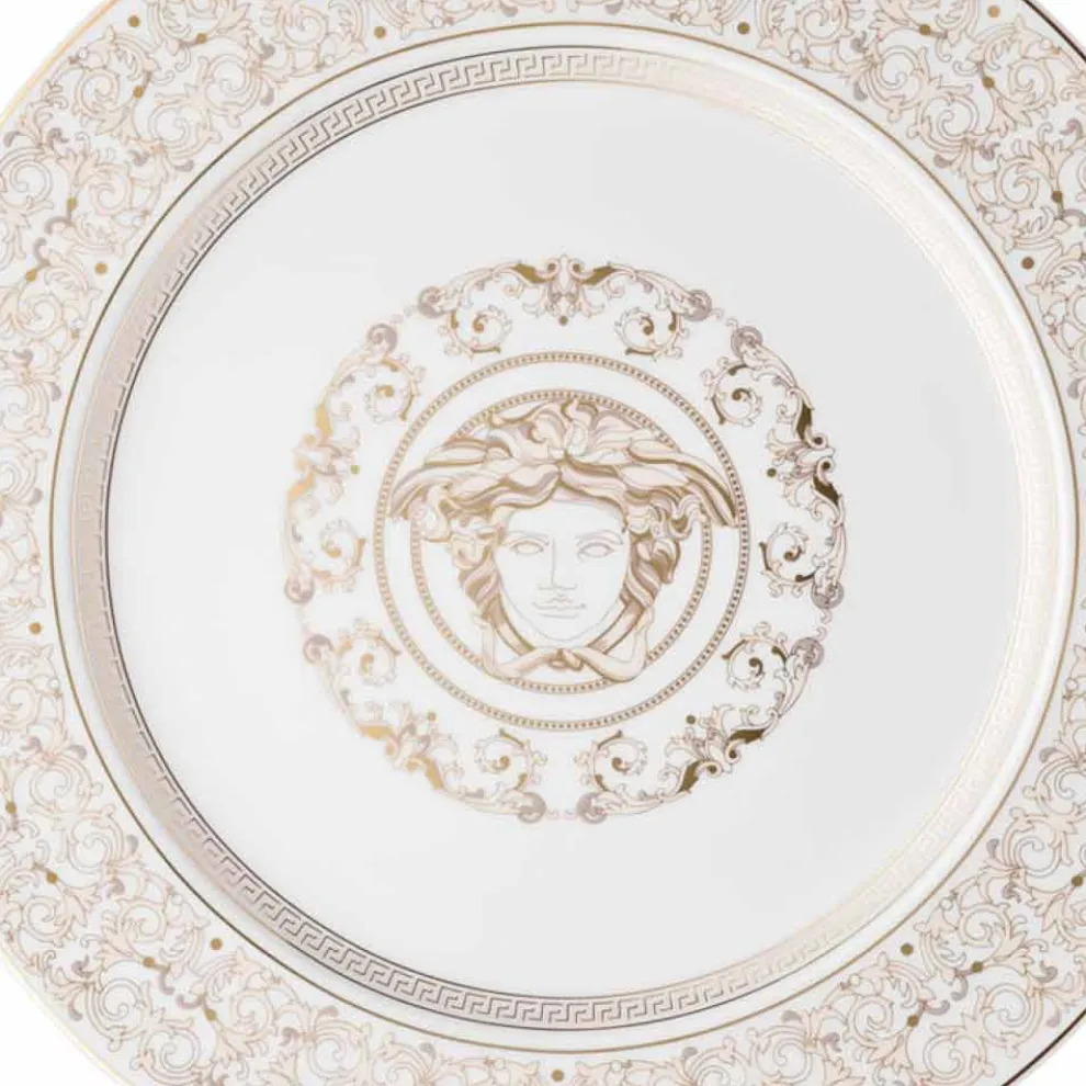Rosenthal Versace Medusa Gala Porzellan Design Platzhalterplatte