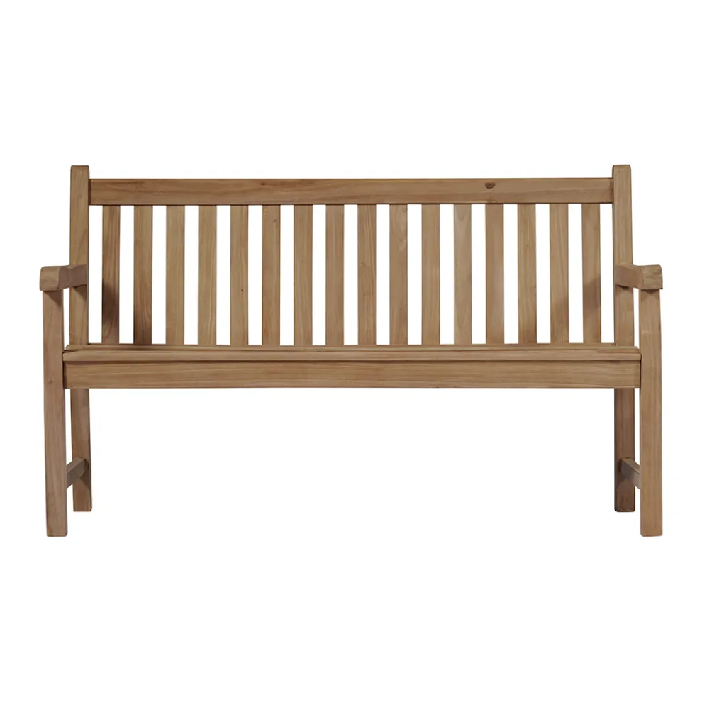 3-Sitzer-Gartenbank aus Teakholz - Shelter