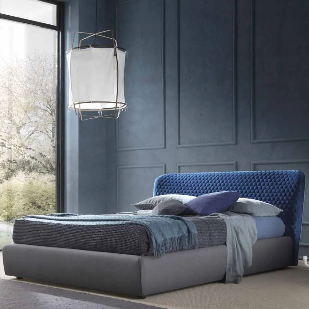 Doppelbett mit Box, Contemporaru Design, Corolle von Bolzan