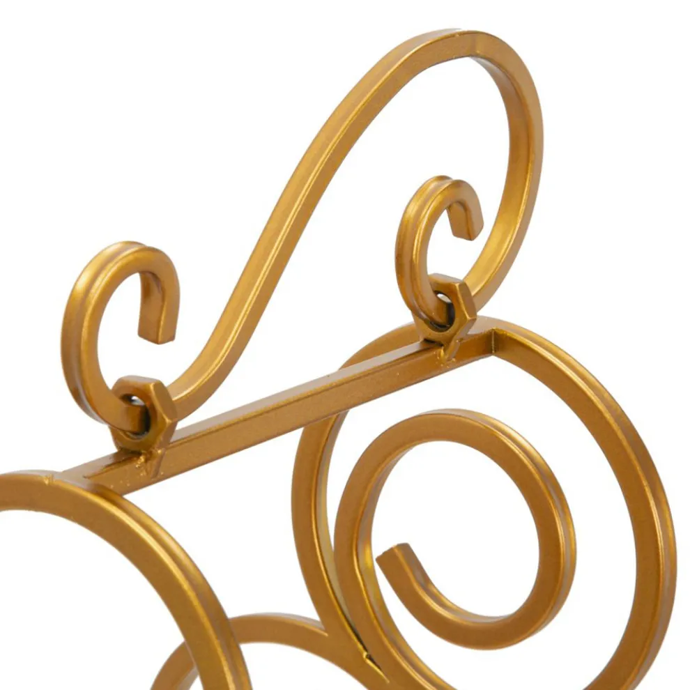 Modernes 6-Sitzer-Bodenflaschenregal aus Eisen - Cyrus