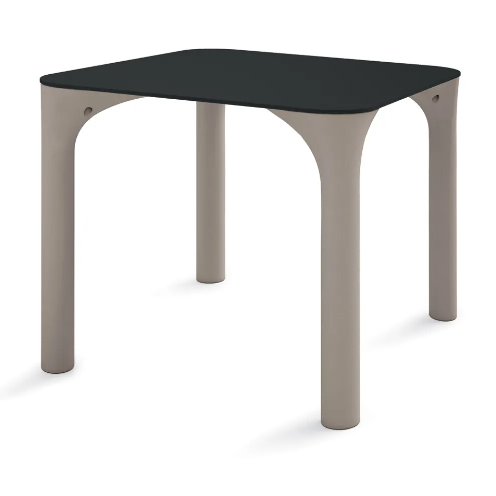 HPL-Gartentisch mit Polyethylenbeinen Made in Italy - Glen