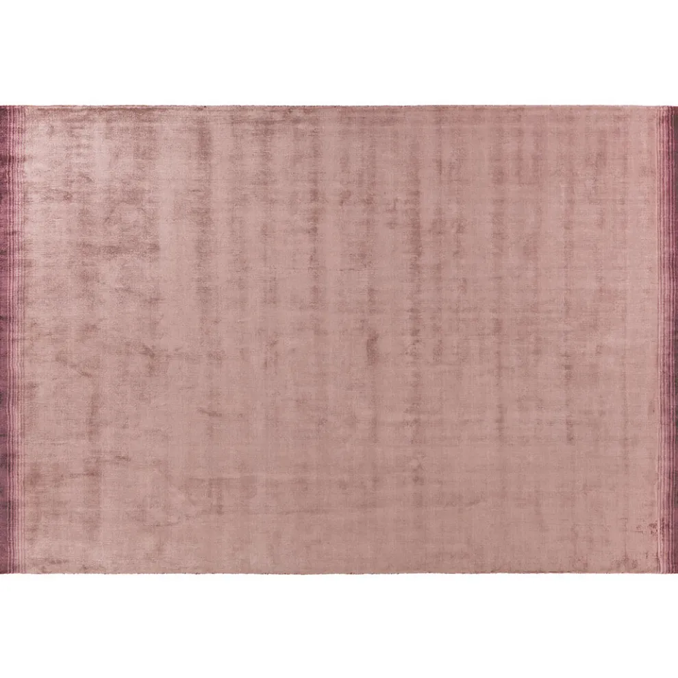 Wohnzimmerteppich handgefertigt aus hochwertigem Viskosegewebe in Indien - Bonnet