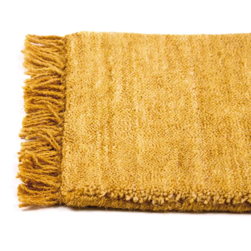 Modernes Design Wohnzimmer Teppich Vielseitig in 100% Wolle - Pepita