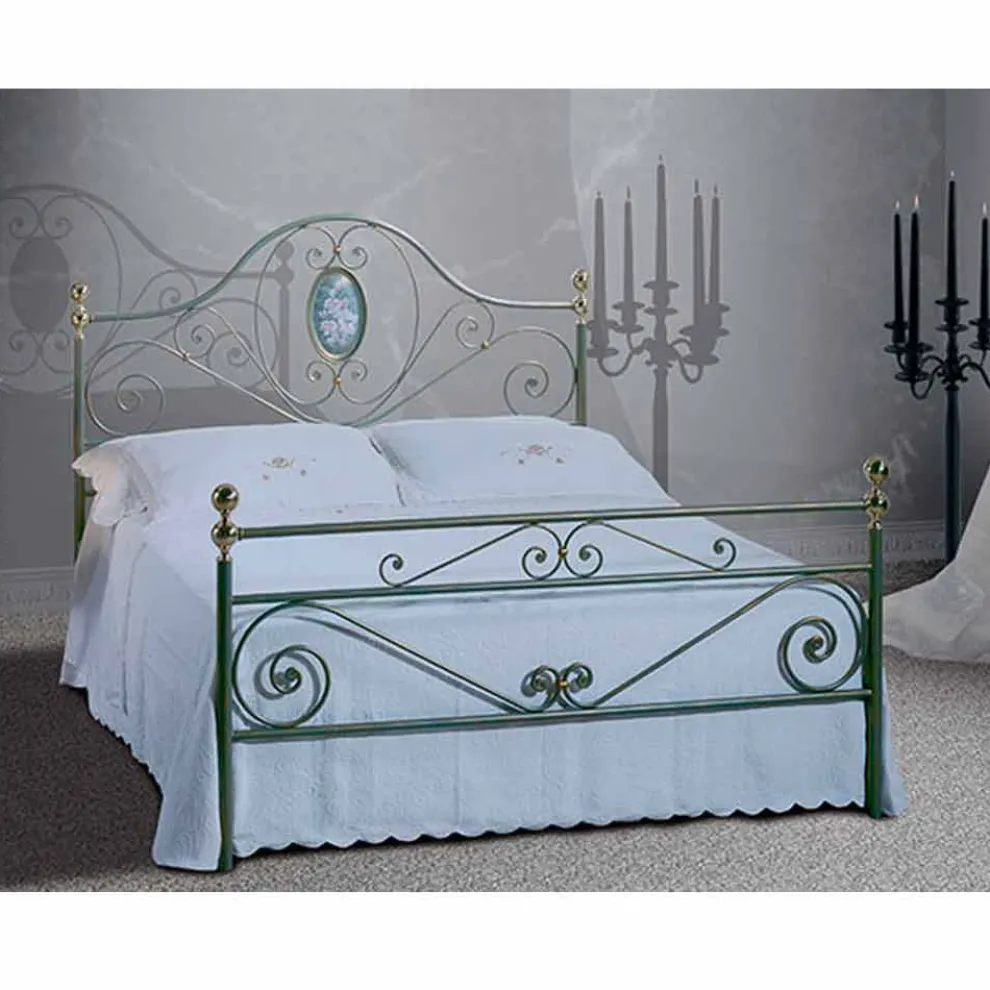Altea Doppelbett aus Schmiedeeisen in verschiedenen Varianten