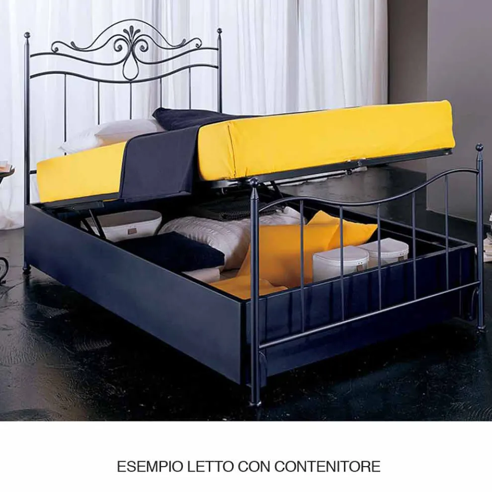 Altea Doppelbett aus Schmiedeeisen in verschiedenen Varianten