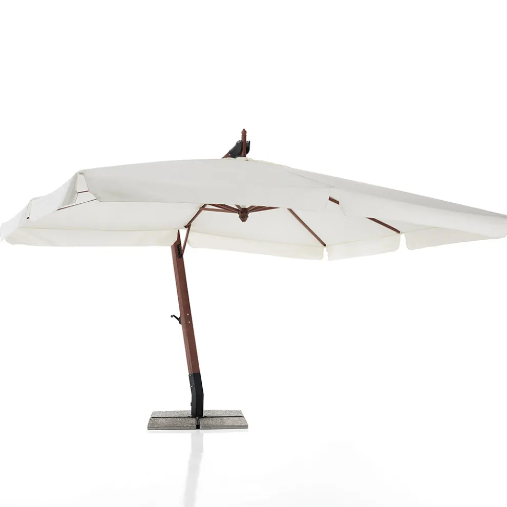 Regenschirm aus Massivholz mit PVC-beschichtetem Polyesterdach – Devoir