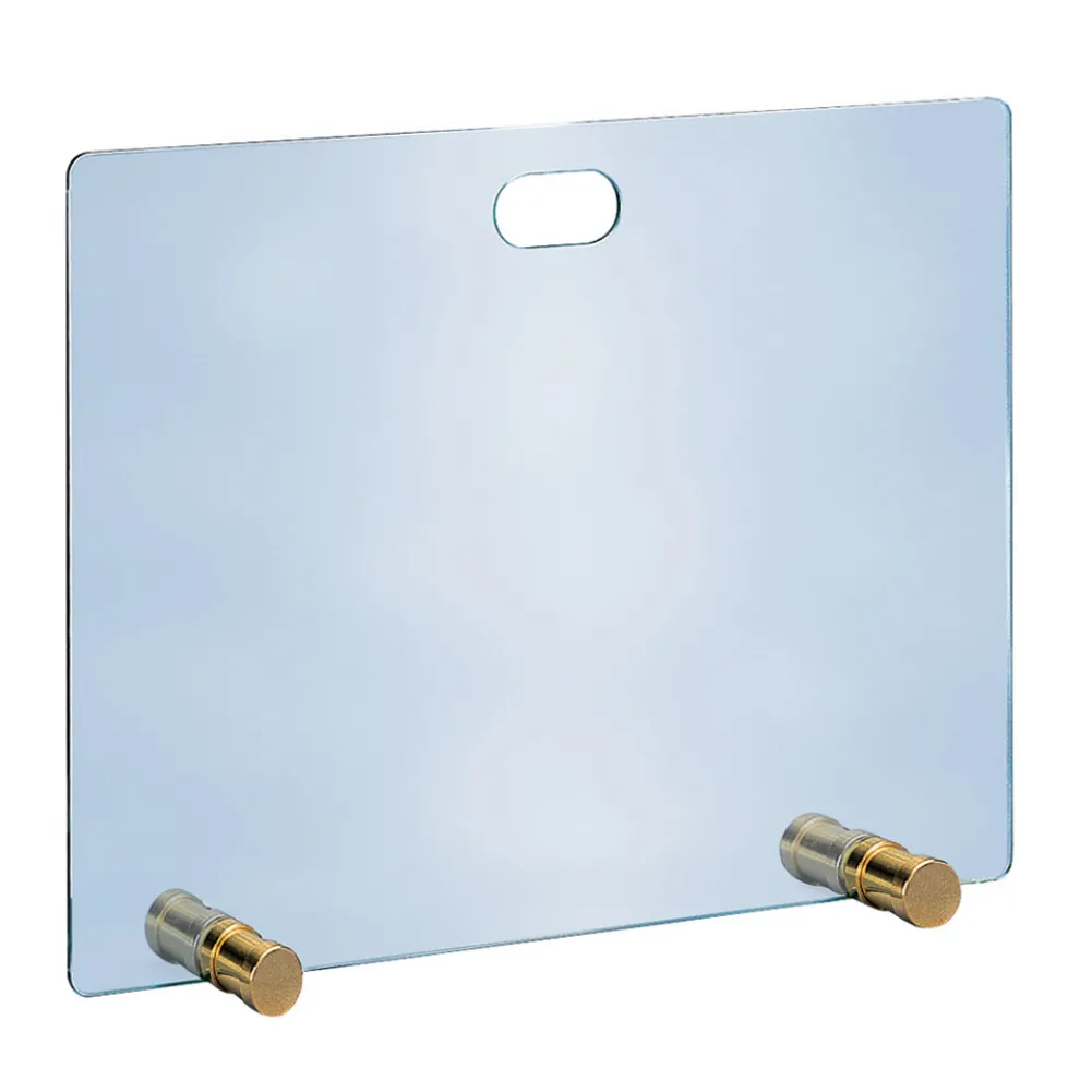 Funkenfänger aus gehärtetem Kristall und 4 Füße, hergestellt in Italien – Delfino