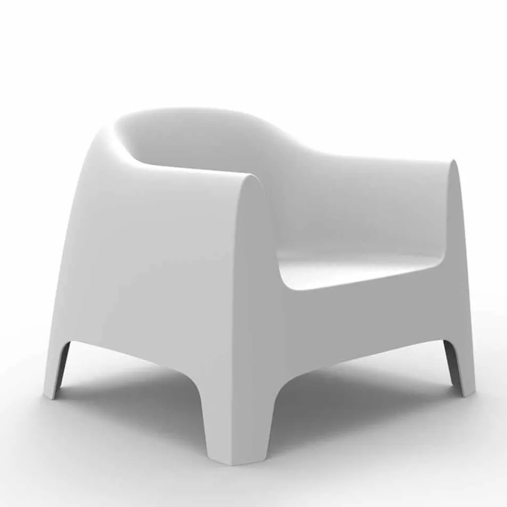 Outdoor-Sessel in modernem Design aus Polypropylen, Solid von Vondom, 4 Stück