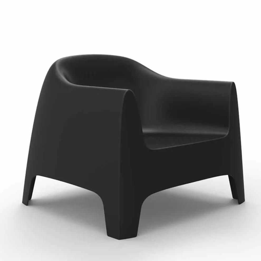 Outdoor-Sessel in modernem Design aus Polypropylen, Solid von Vondom, 4 Stück