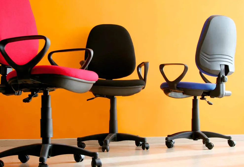 Ergonomischer Bürodrehstuhl mit Armlehnen aus Tissue - Concetta