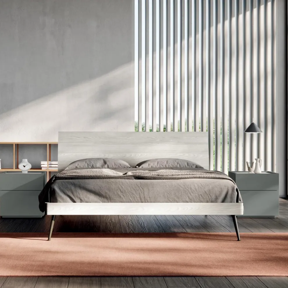 Komplettes Zimmer mit 4 modernen Designelementen Made in Italy - Mallorca