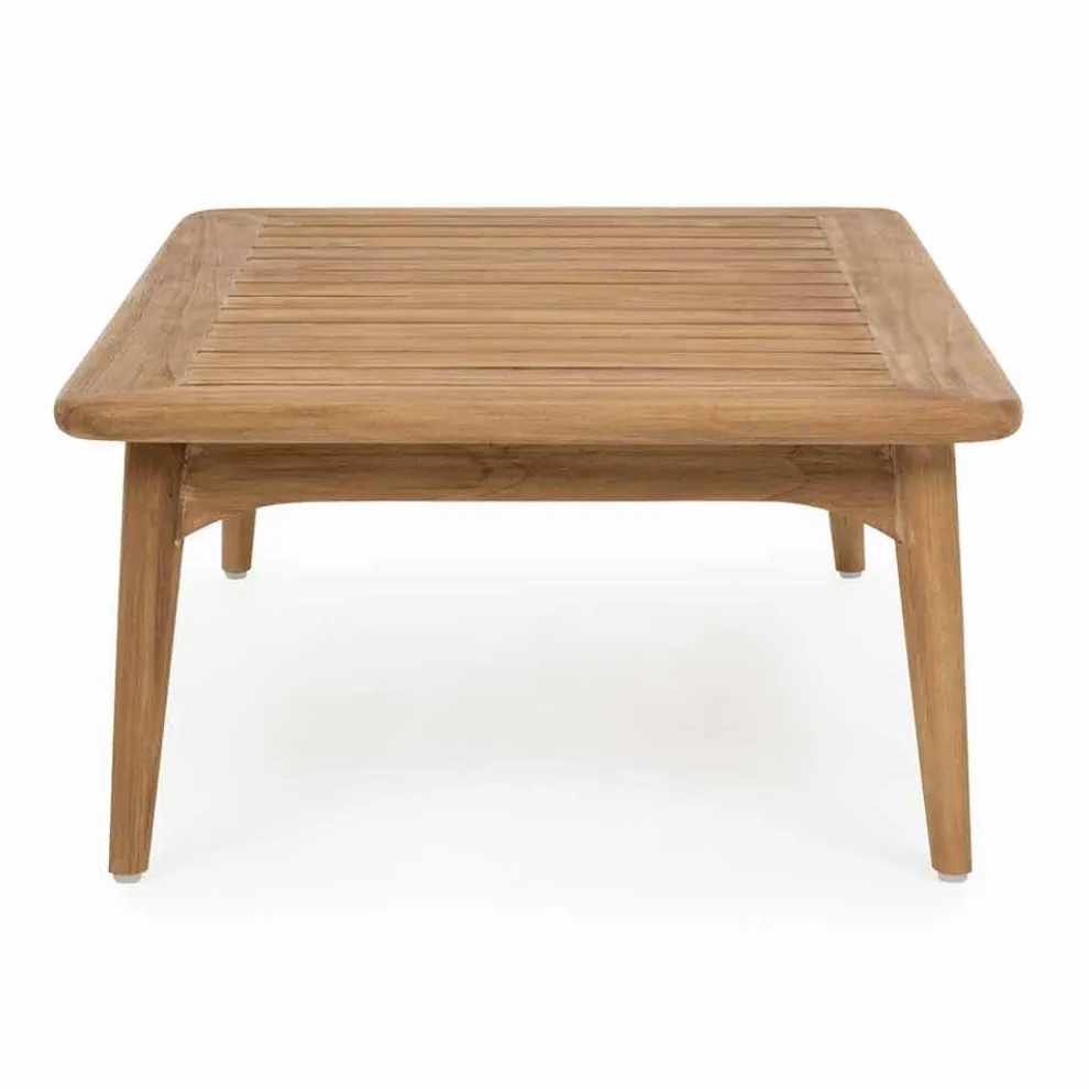 Homemotion Modern Teakholz Außentisch - Luanaedmea