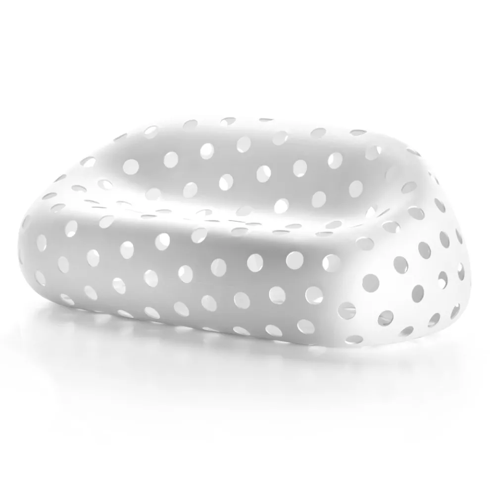 Leuchtendes Outdoor-Sofa aus Polyethylen mit LED Made in Italy - Asso