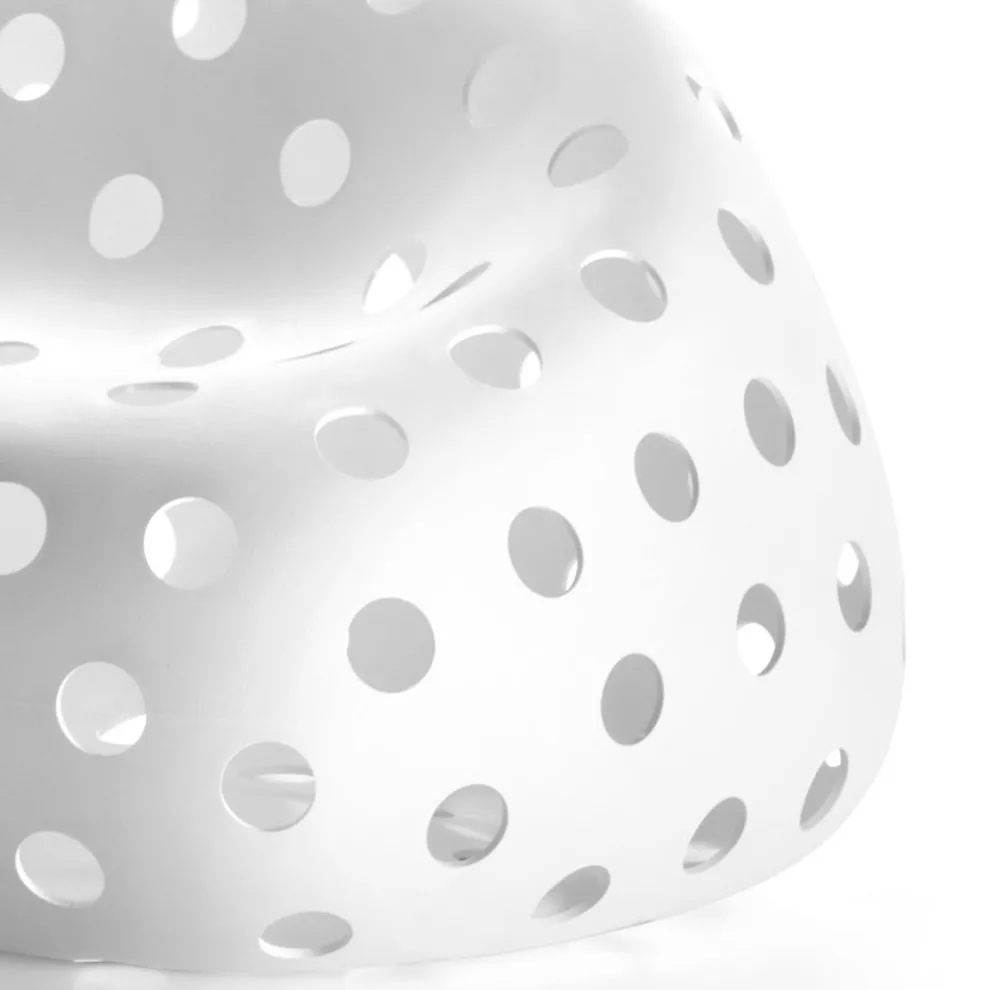 Leuchtendes Outdoor-Sofa aus Polyethylen mit LED Made in Italy - Asso