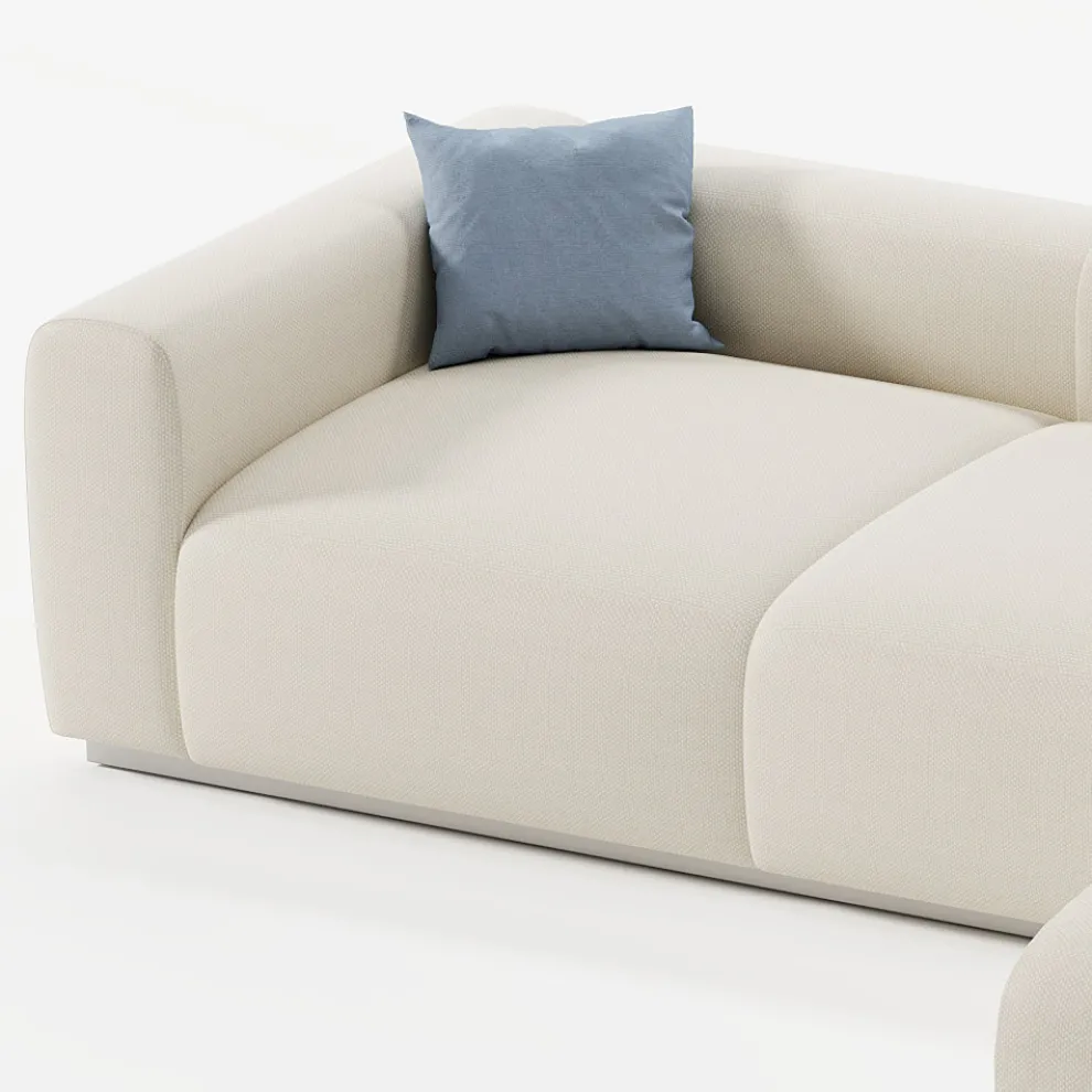 Modulares Gartensofa aus wasserabweisendem Stoff Made in Italy - Bahias