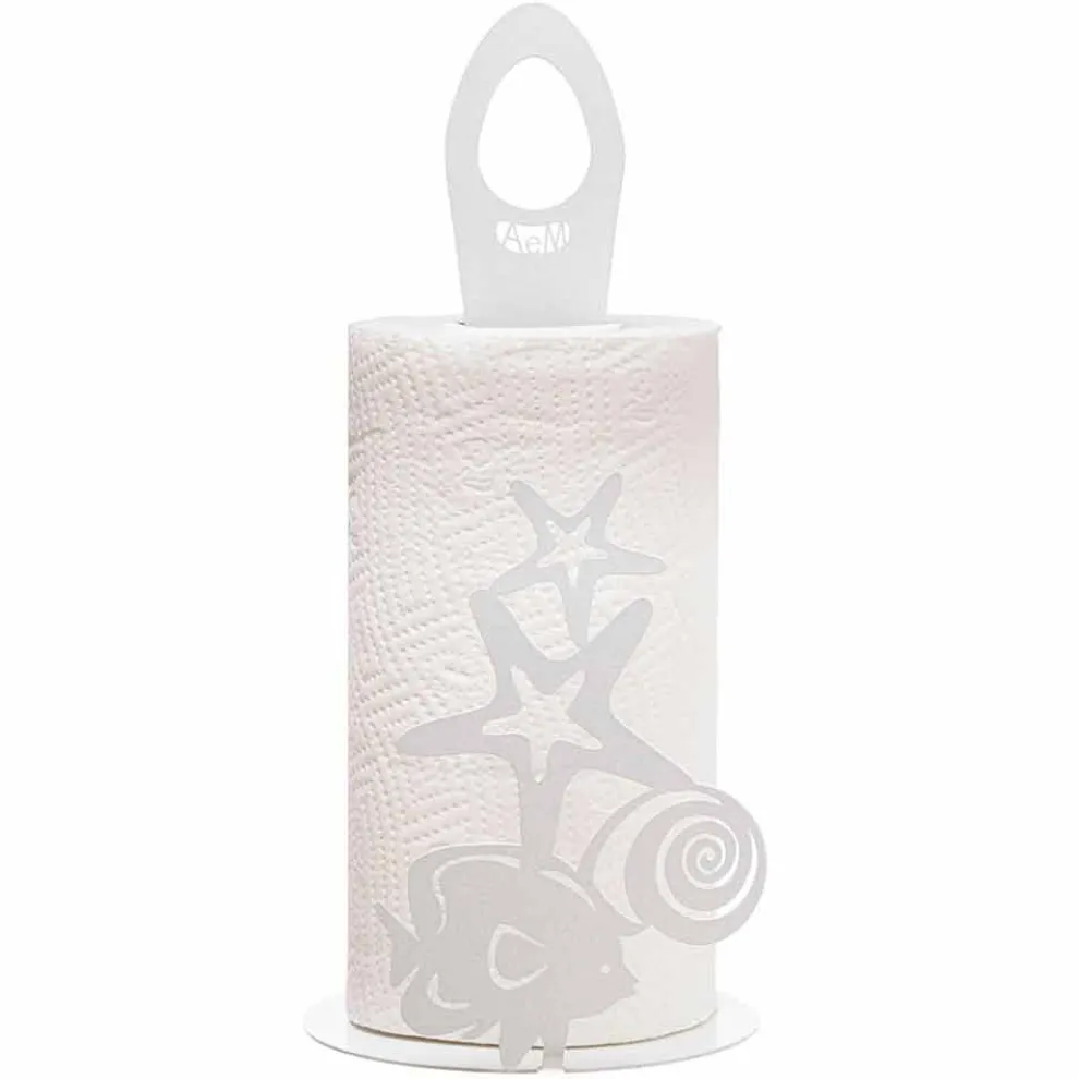 Marina Fantasy Küchenrollenhalter aus Eisen handgefertigt in Italien - Maste