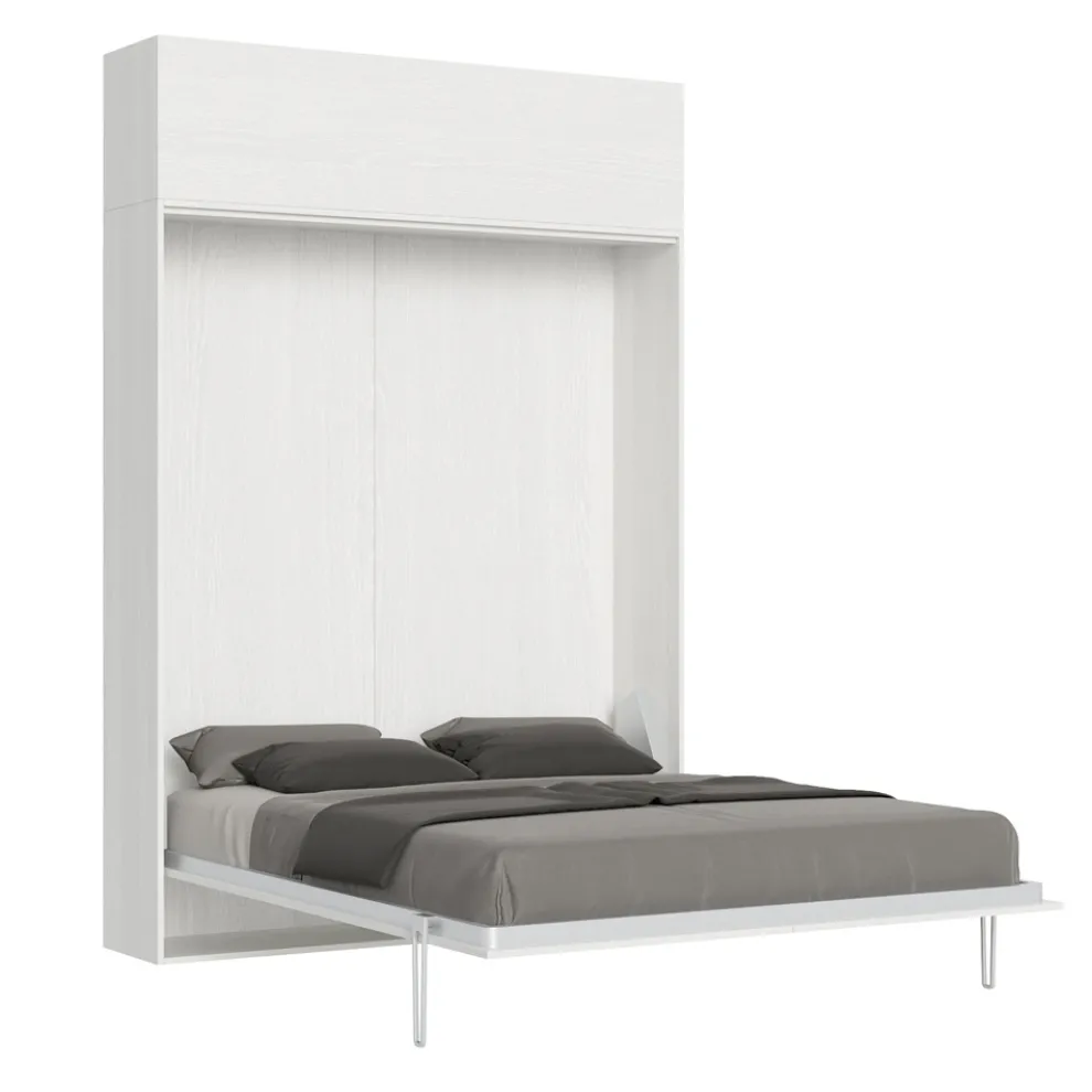 Vertikales Klappbett für Doppelbett mit Wandeinheit - Magiccompare