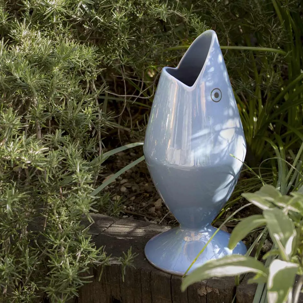 Keramik-Blumenvase, handgefertigt in Italien – Thunfisch