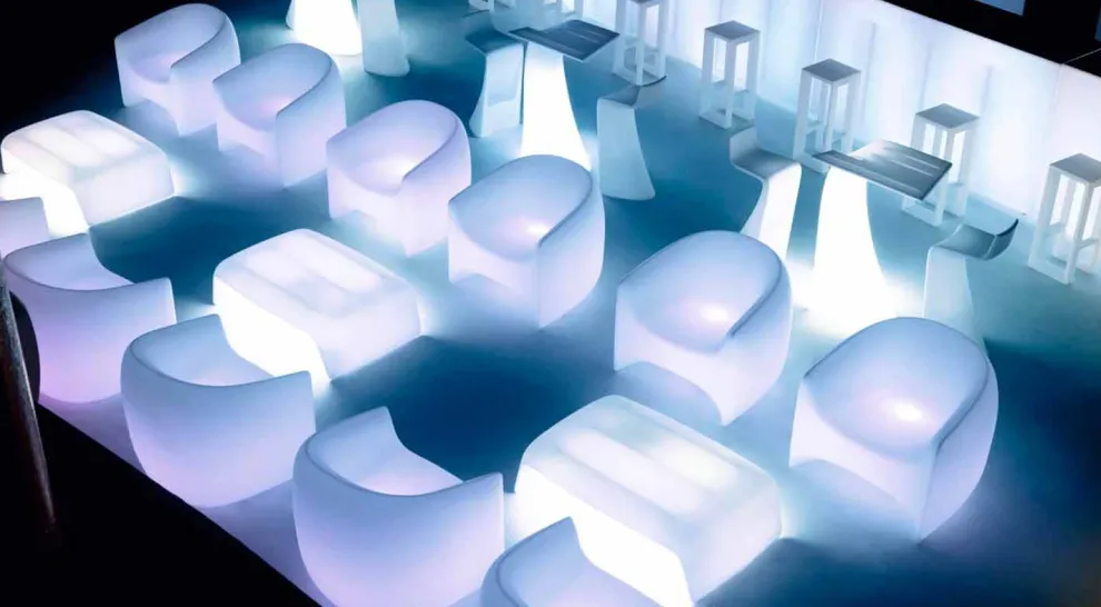 Outdoor-Sessel in modernem Design aus Polyethylenharz Blow von Vondom