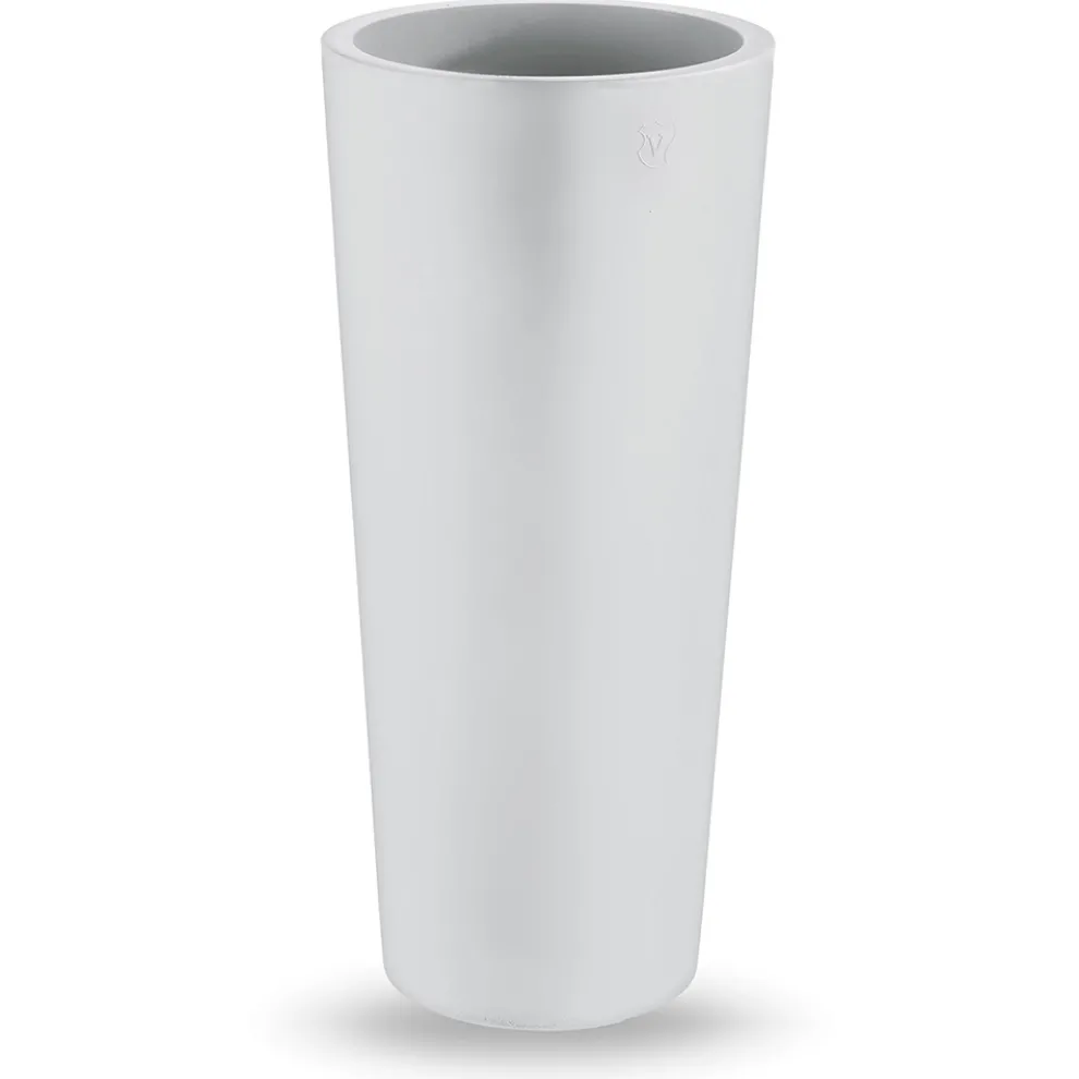 Runde Outdoor-Vase aus farbigem Polyethylen Made in Italy - Nippon