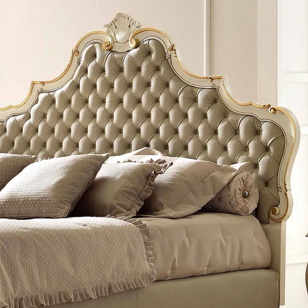 Doppelbett mit Bettcontainer, klassisches Design, Chantal von Bolzan