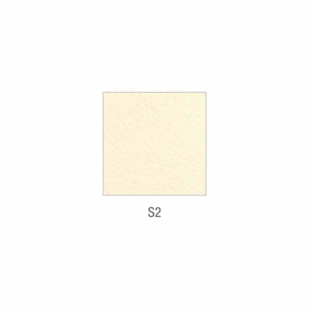 Bürostuhl mit einer einziger Struktur aus Kunstleder made in Italy Agata