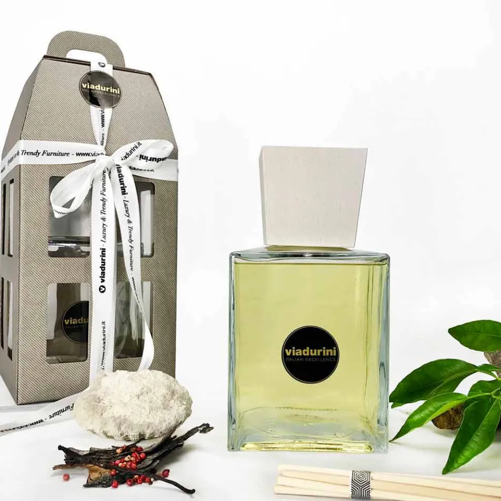 Raumduft Stäbchen Amber Dufte 2,5 Lt - Sassidimatera