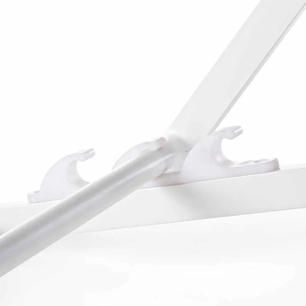 Outdoor-Liegestuhl aus Aluminium mit Sitz aus Textilene, 4 Stück - Kailua