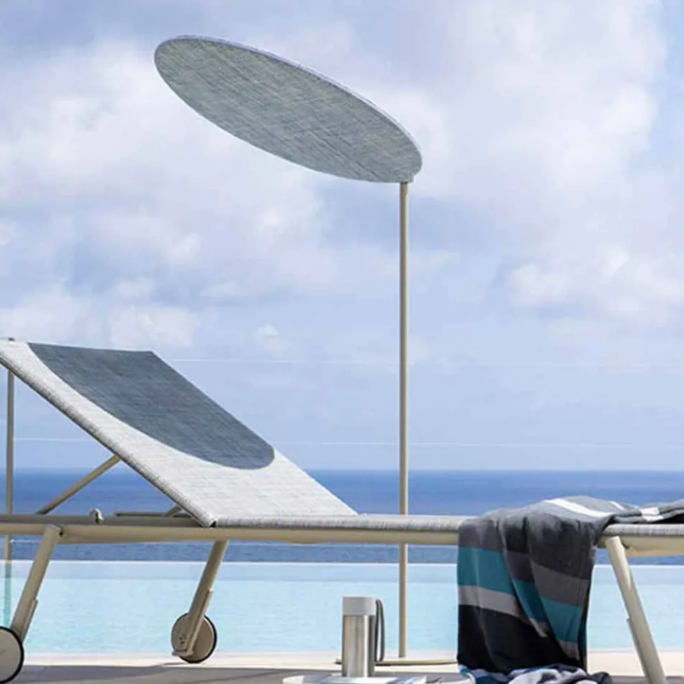 Hochwertiger Sonnenschutz aus Stoff und Aluminium - Emma Sunscreen von Varaschin