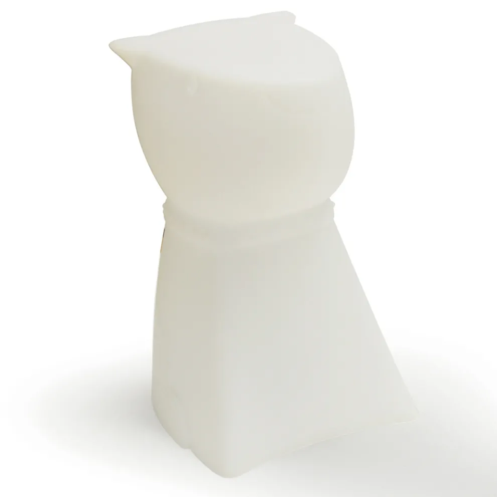 Wiederaufladbarer Outdoor-Hocker in Hundeform aus Polypropylen - Ardea