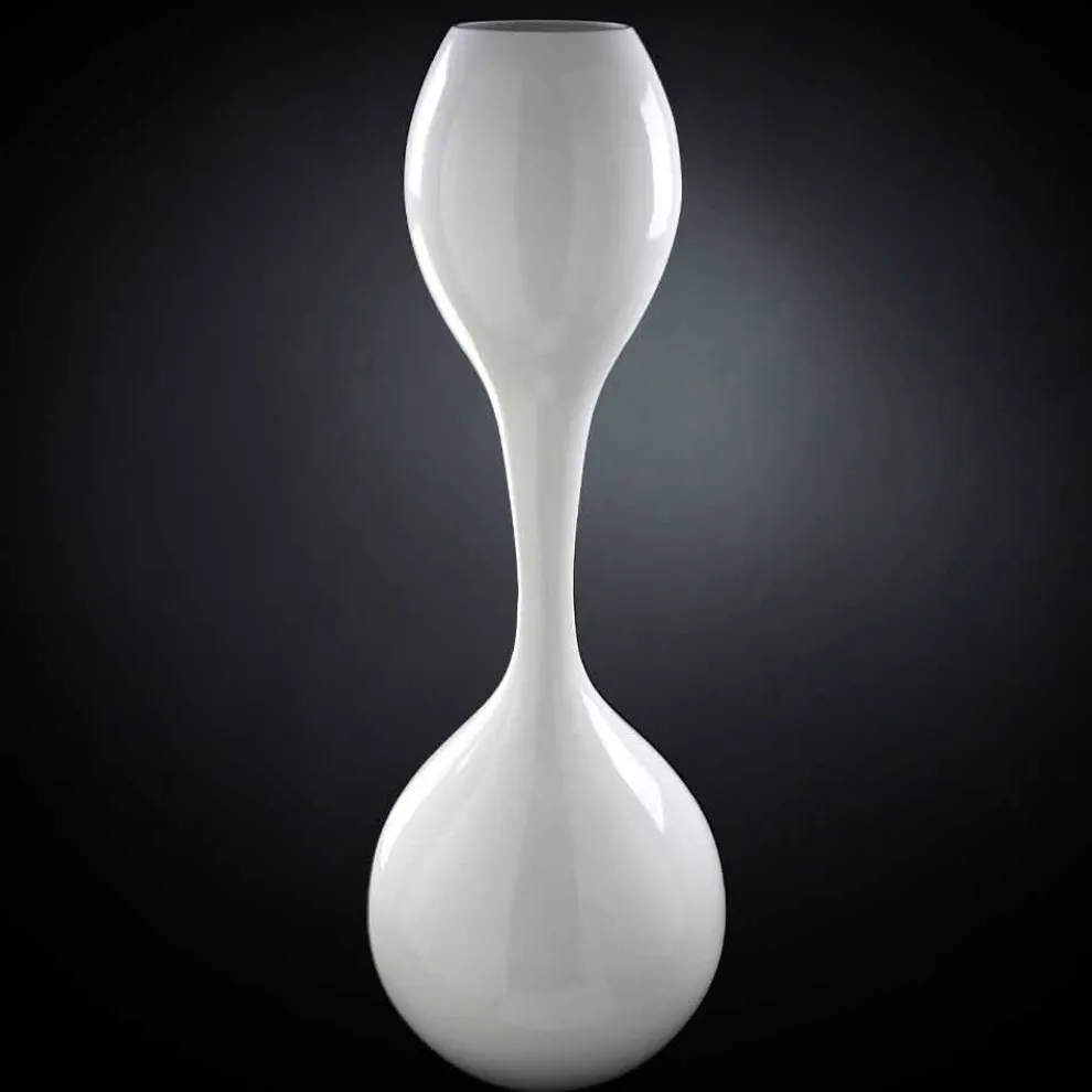 Moderne handgefertigte Keramikvase für den Innenbereich Made in Italy - Clarissa