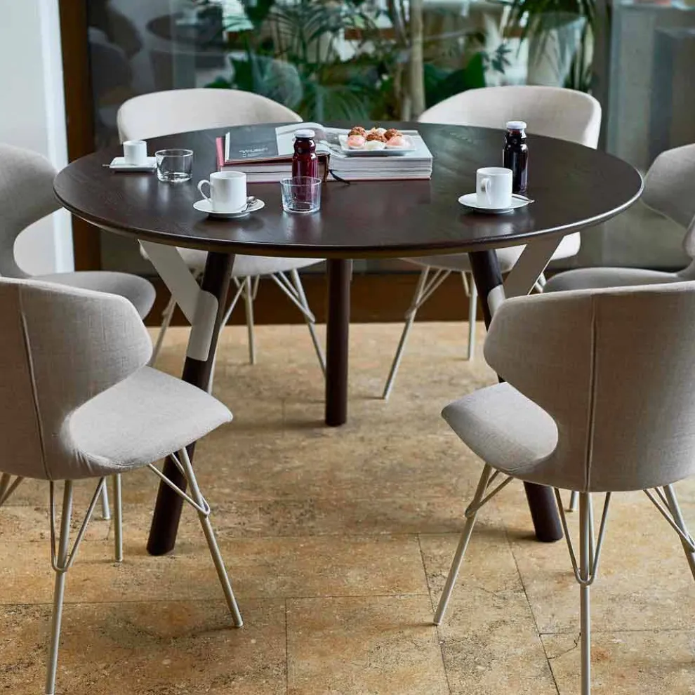 Esstisch rund H 65 cm Varaschin