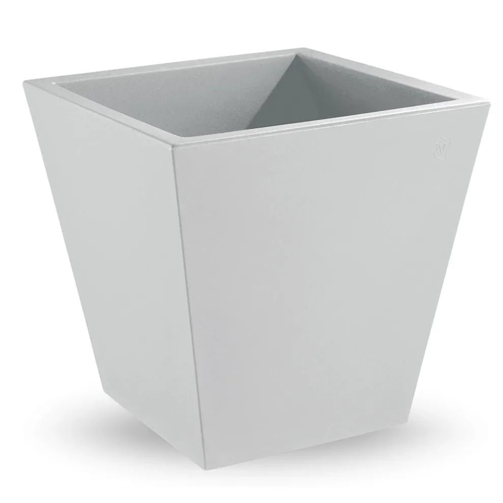 Dekorative Vase für den Innenbereich aus farbigem Polyethylen Made in Italy - Mengo