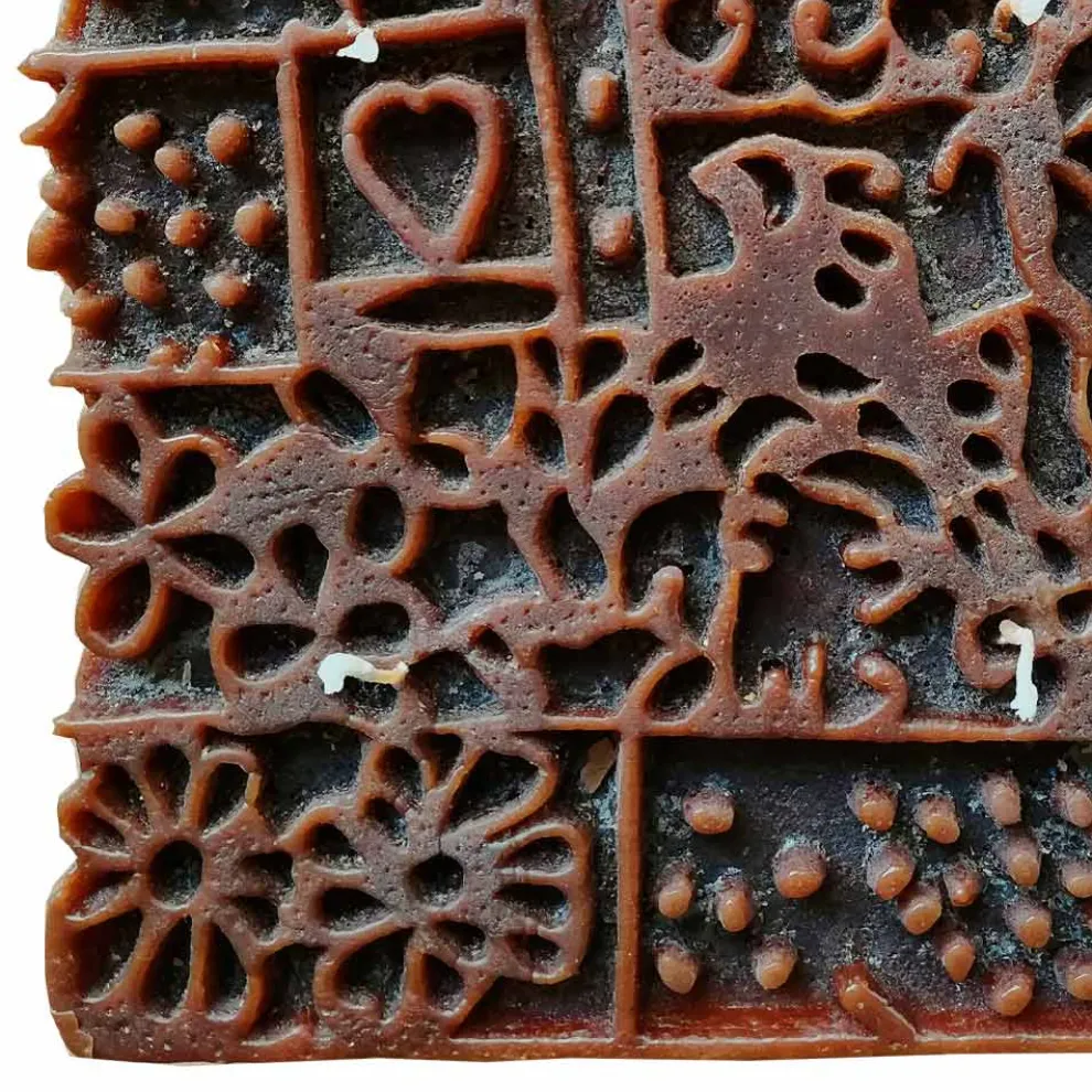 Artisan Candle mit 4 Dochten aus Duftwachs Made in Italy - Tacna