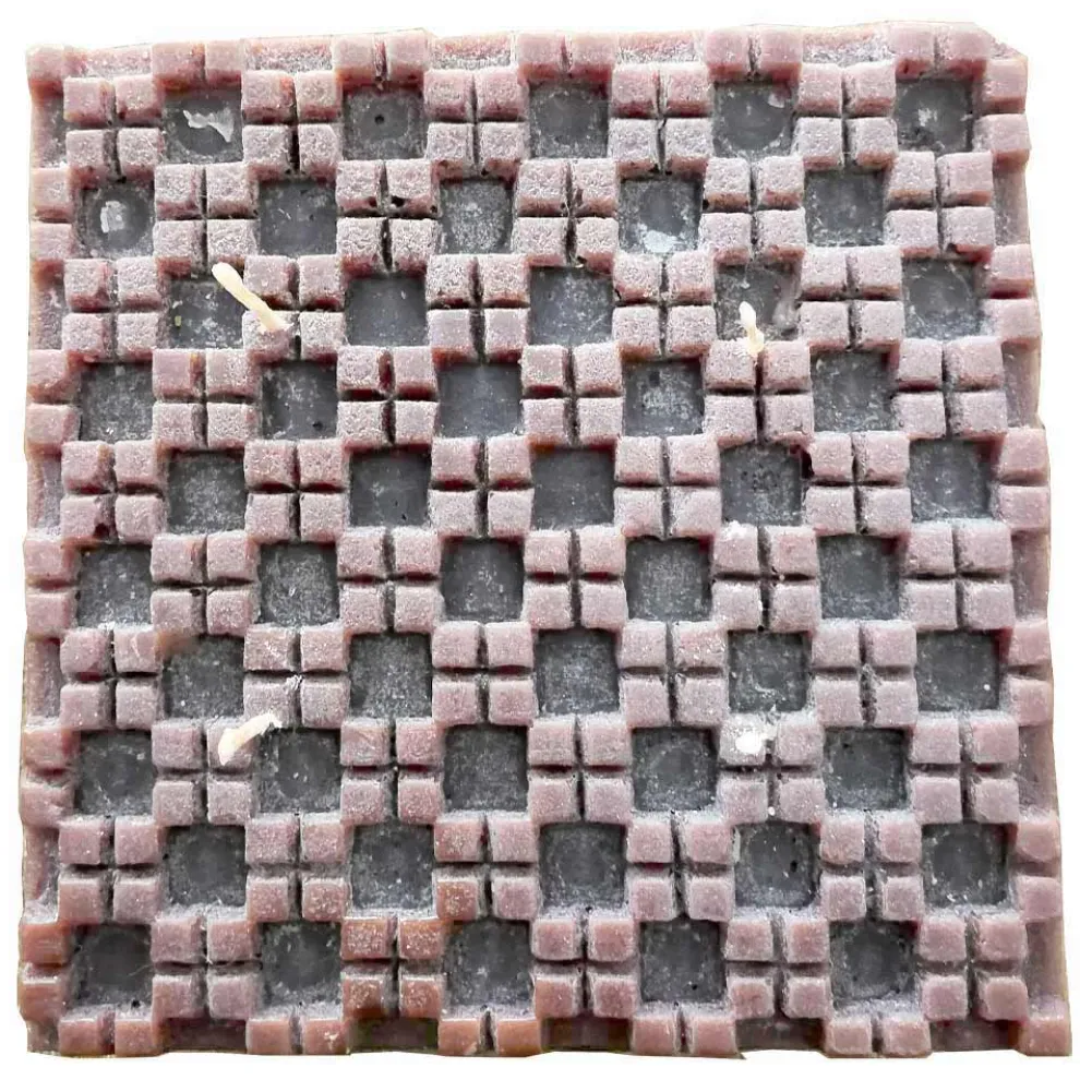 Zimt duftende Wachskerze mit 4 Dochten Made in Italy - Yuma