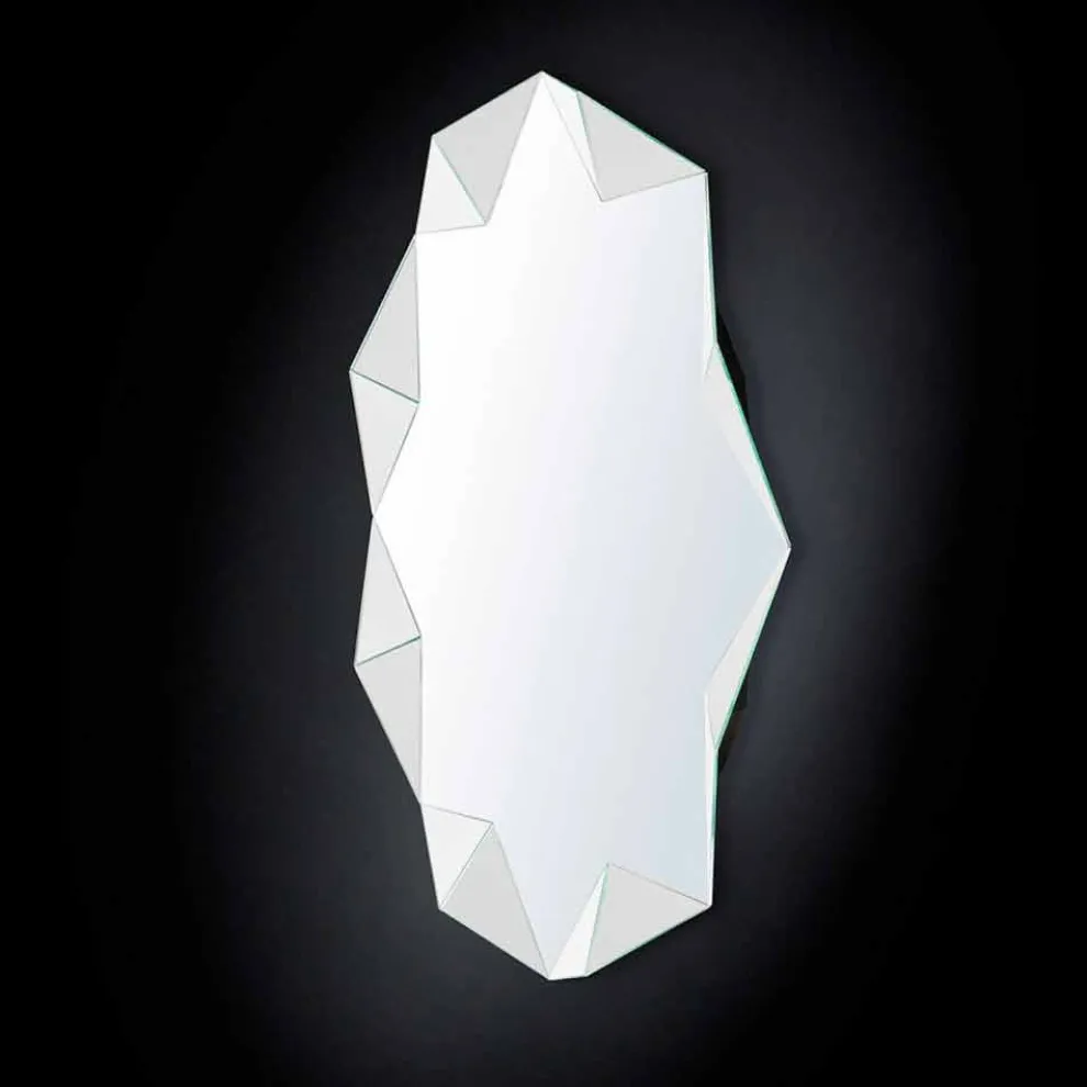 Wandspiegel in modernem Design dreidimensional Diamond