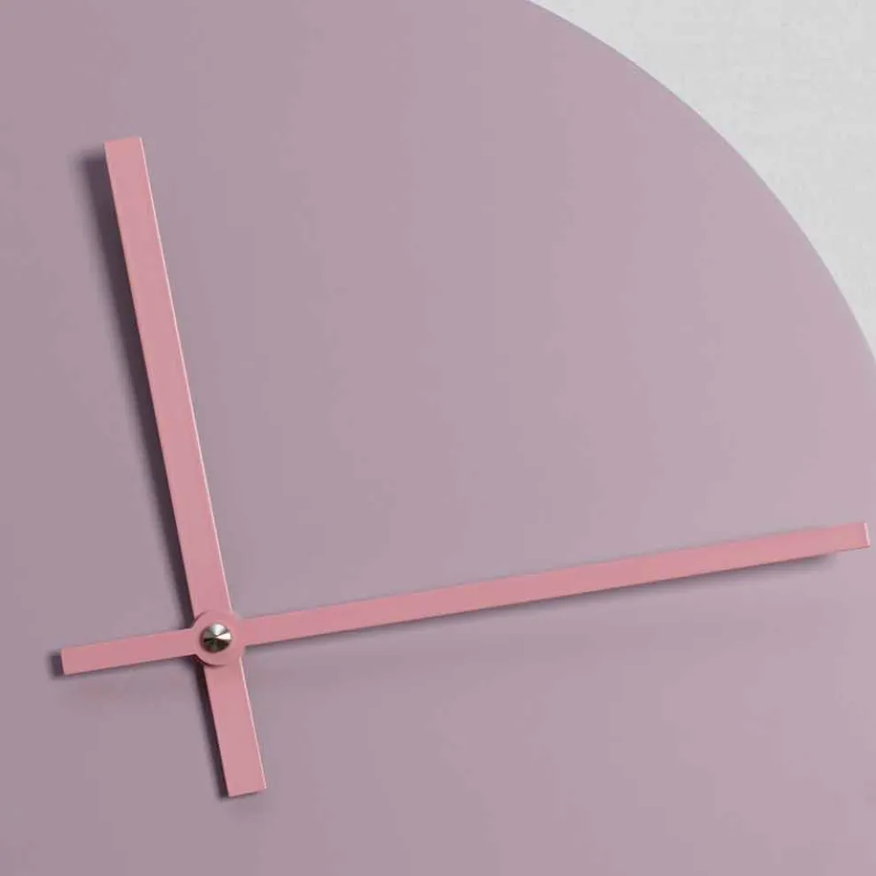 Runde hölzerne Wanduhr Made in Italy - Imalia