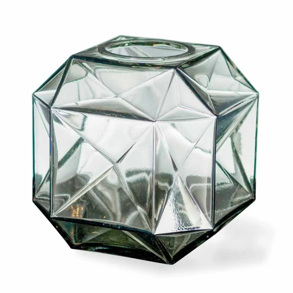 Moderne Glasvase für den Innenbereich, handgefertigt in Italien - Eagle