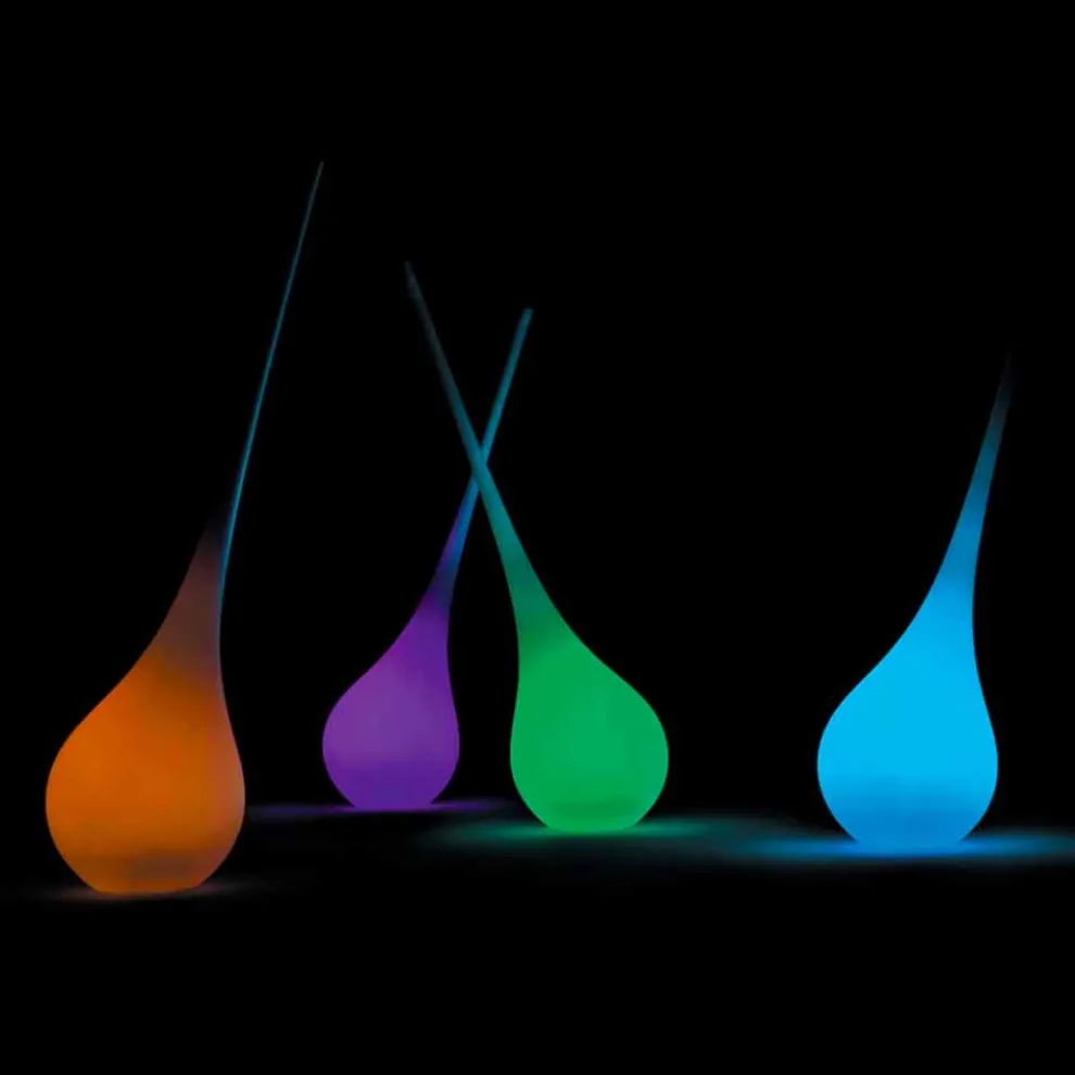 RGB Stehleuchte Vase der Dekoration mit Kunststoff-Design - Ampulle von Myyour