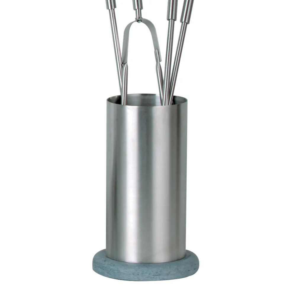 Werkzeughalter aus Edelstahl mit 4 in Italien hergestellten Zubehörteilen – Rucksack