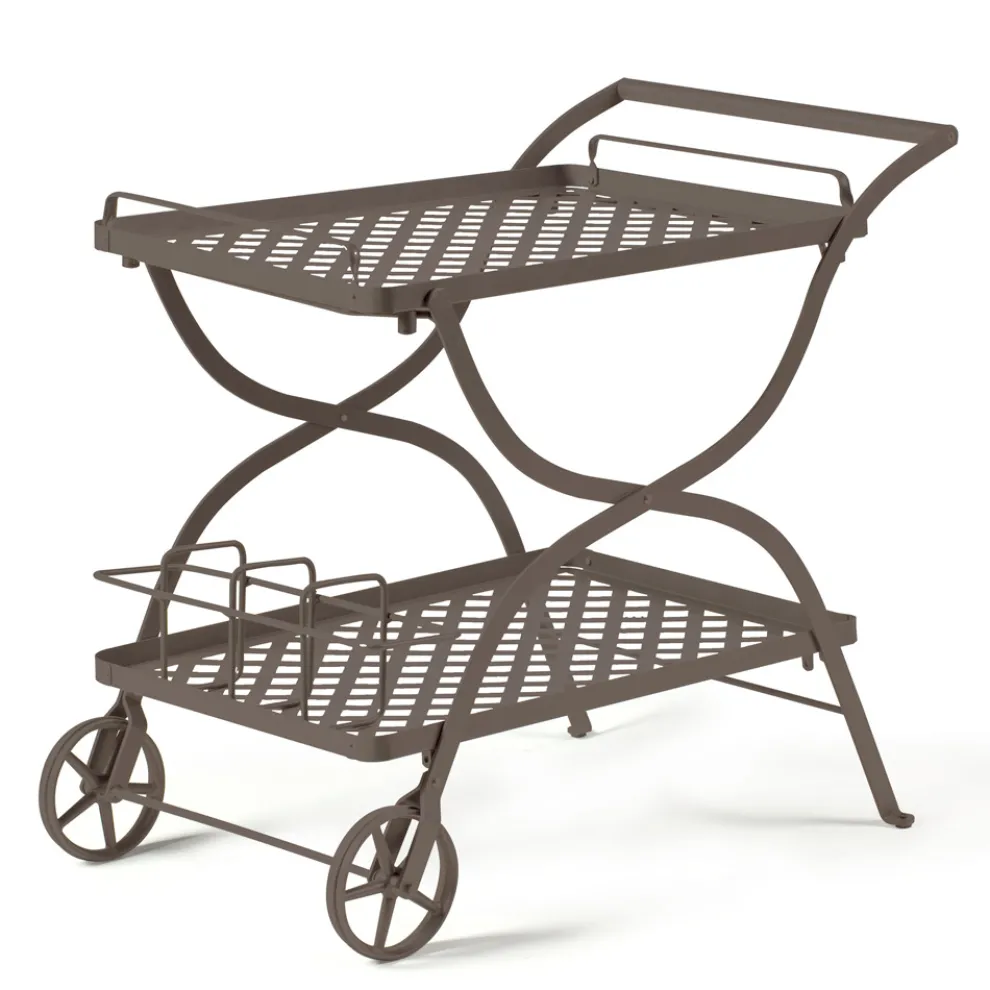 Gartenwagen aus verzinktem Stahl Made in Italy - Selvaggia