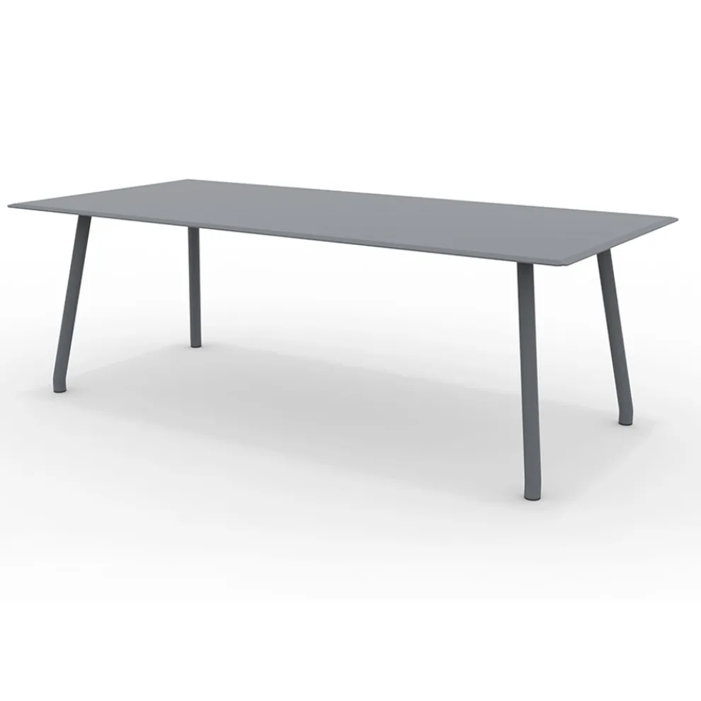 220x100 cm Outdoor Aluminium Tisch in verschiedenen Ausführungen - Resplendent