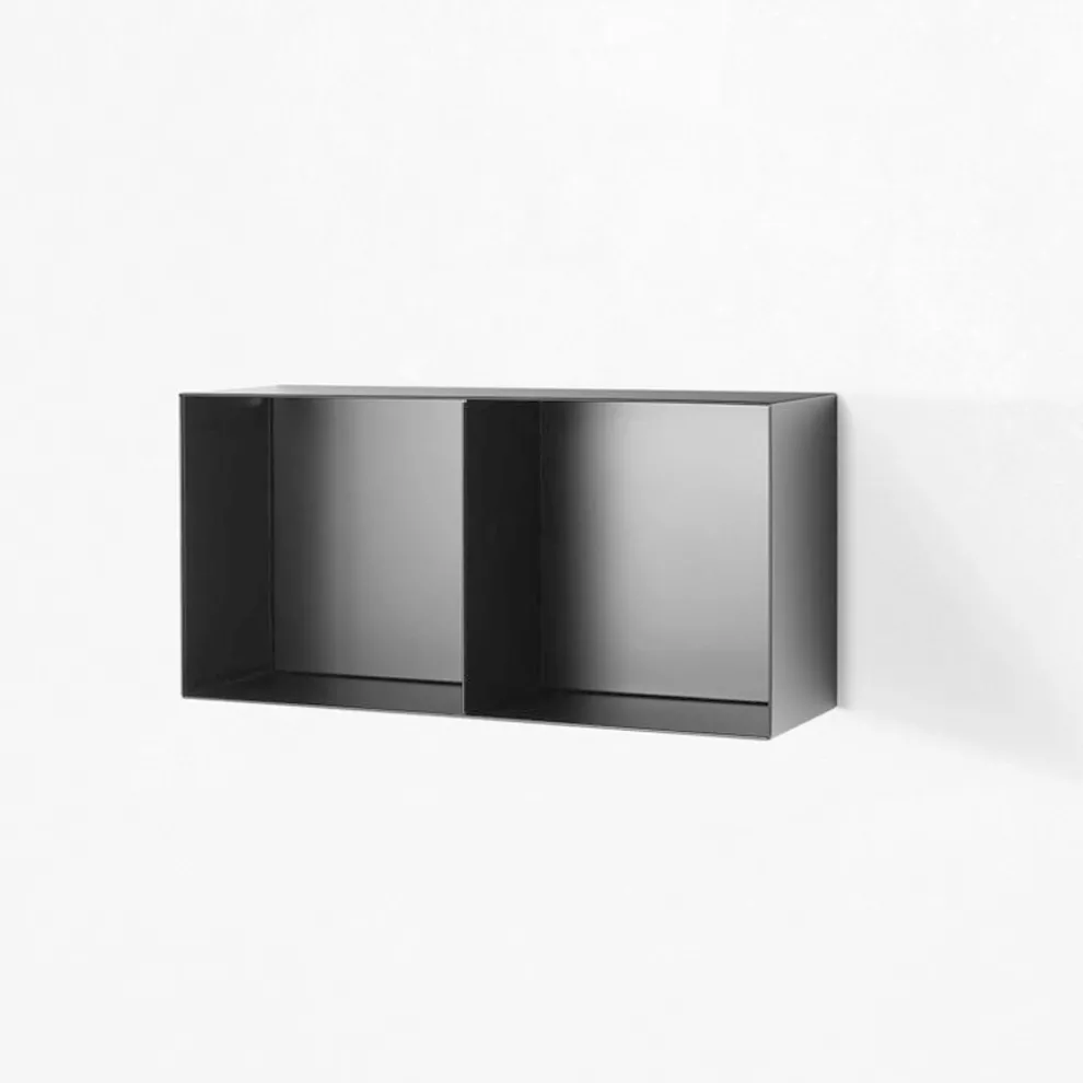 Wendbare rechteckige Wandeinheit aus Metall - Book