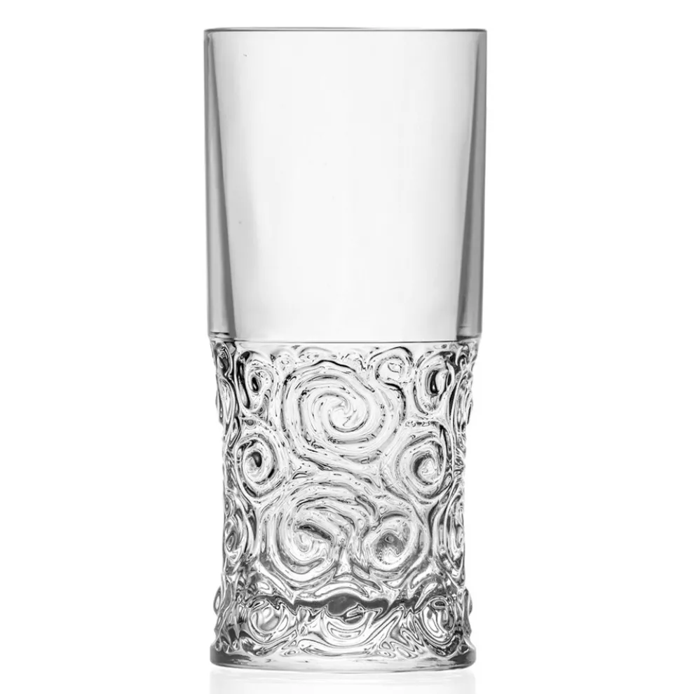 Trinkgläser Service in Eco Crystal Audace Dekoration 12 Stück - Ritmo