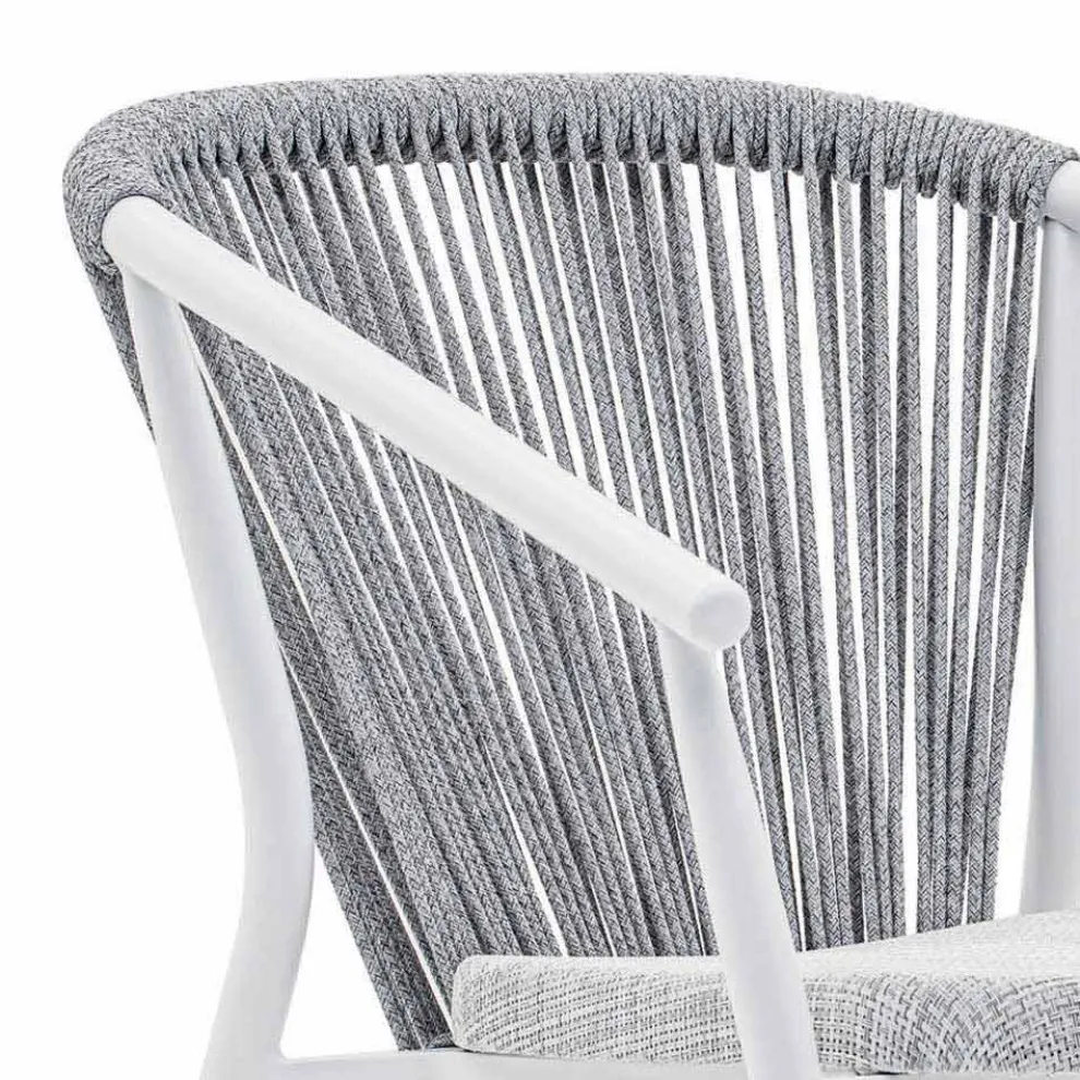 Garden Lounge Sessel Polsterstoff und Aluminium - Smart von Varaschin