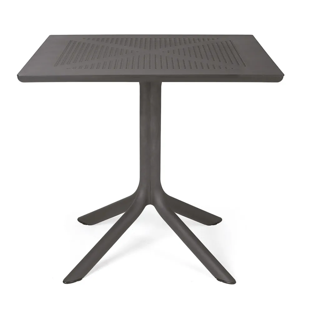 Couchtisch für den Außenbereich mit perforierter Polypropylenplatte - Fork